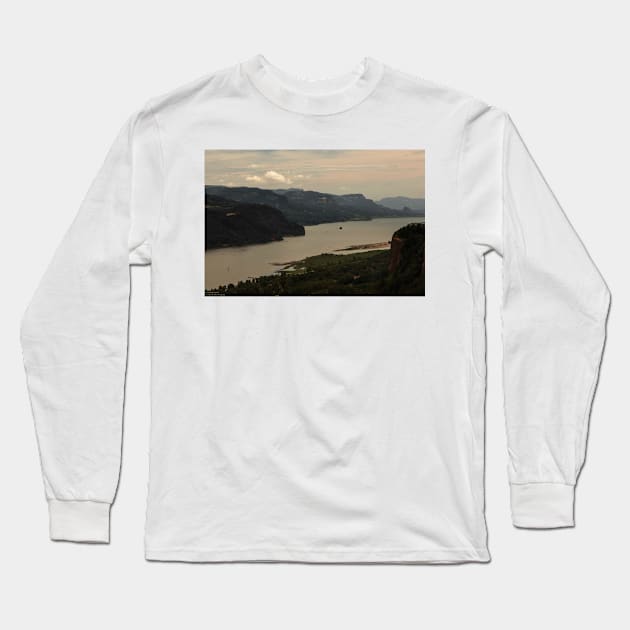 Early Morning At Chanticleer Point © Long Sleeve T-Shirt by PrinceJohn